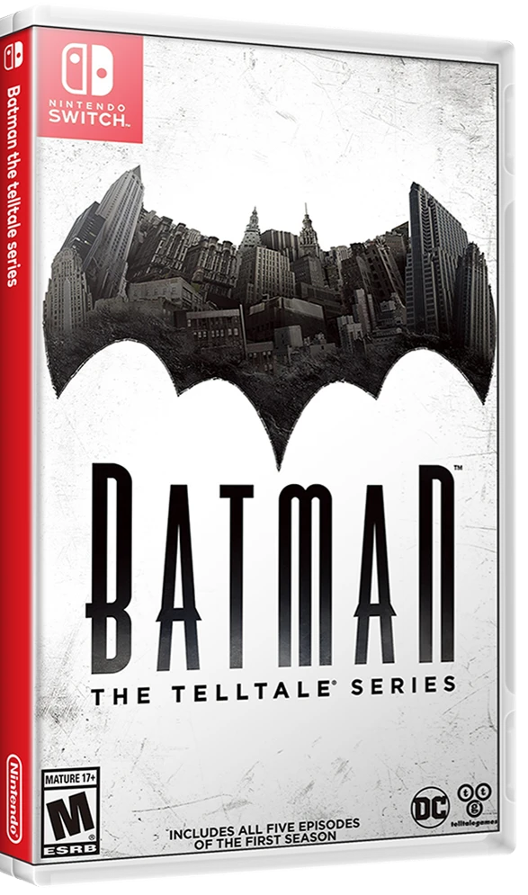 Batman: The Telltale Series box art