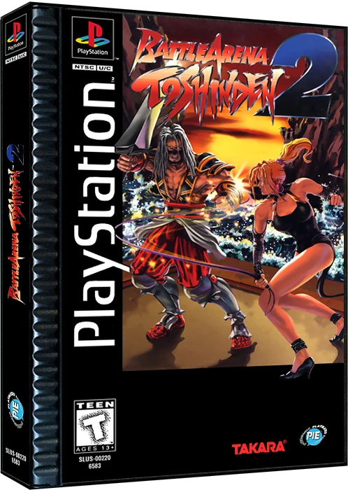 Battle Arena Toshinden 2 box art