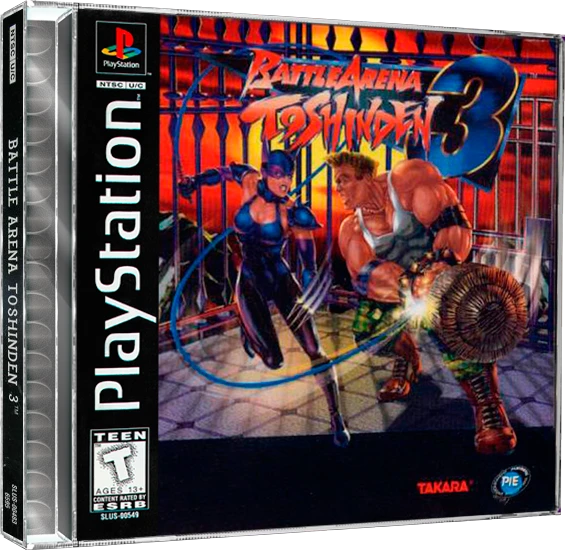 Battle Arena Toshinden 3 box art
