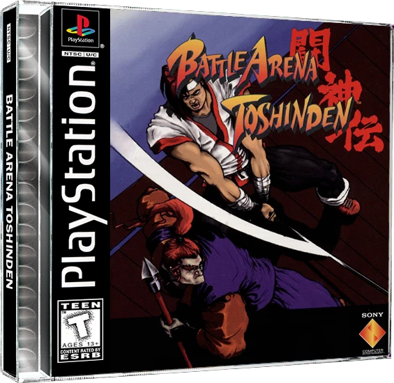 Battle Arena Toshinden box art