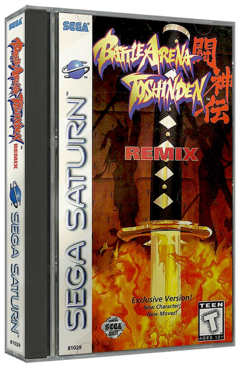 Battle Arena Toshinden Remix box art