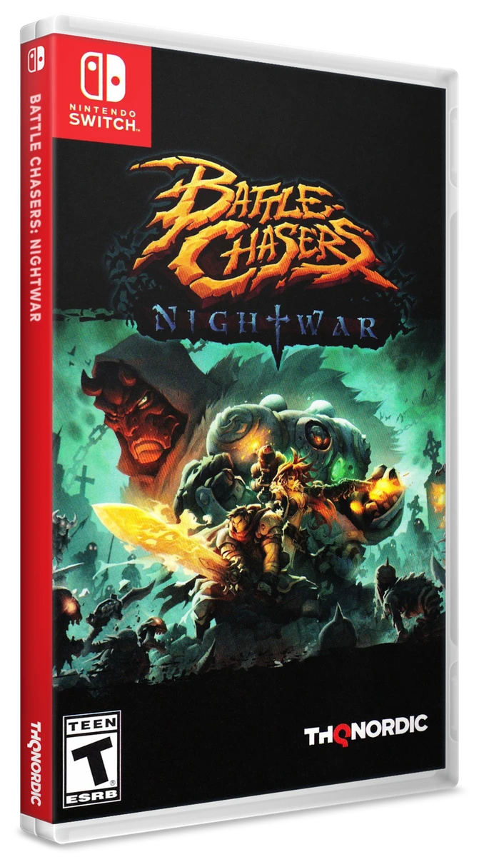 Battle Chasers Nightwar box art