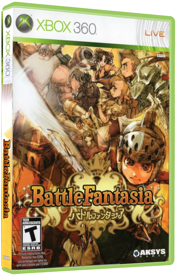 Battle Fantasia box art