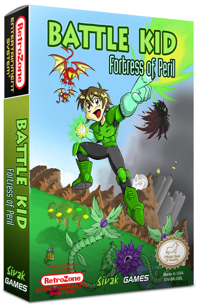 Battle Kid: Fortress of Peril [Homebrew] box art