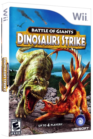 Battle of Giants: Dinosaurs Strike box art