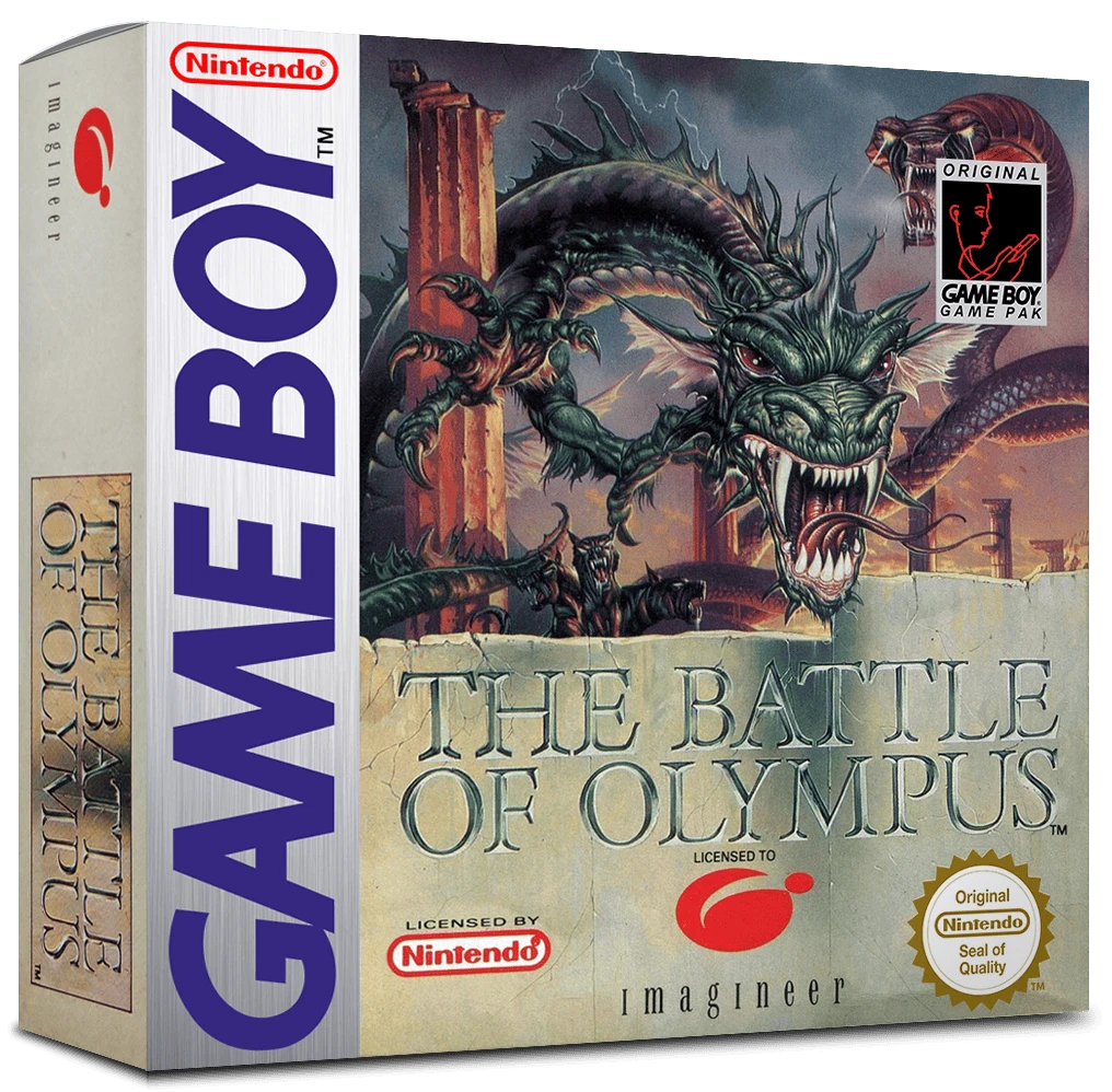 Battle of Olympus box art
