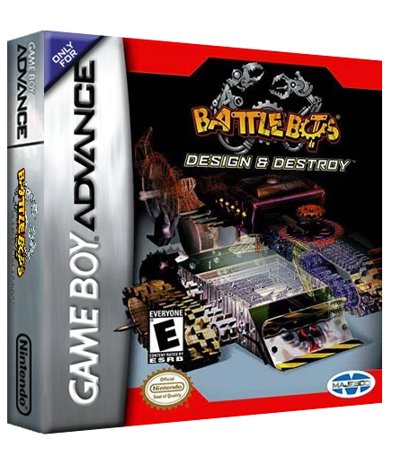Battlebots Design and Destroy box art