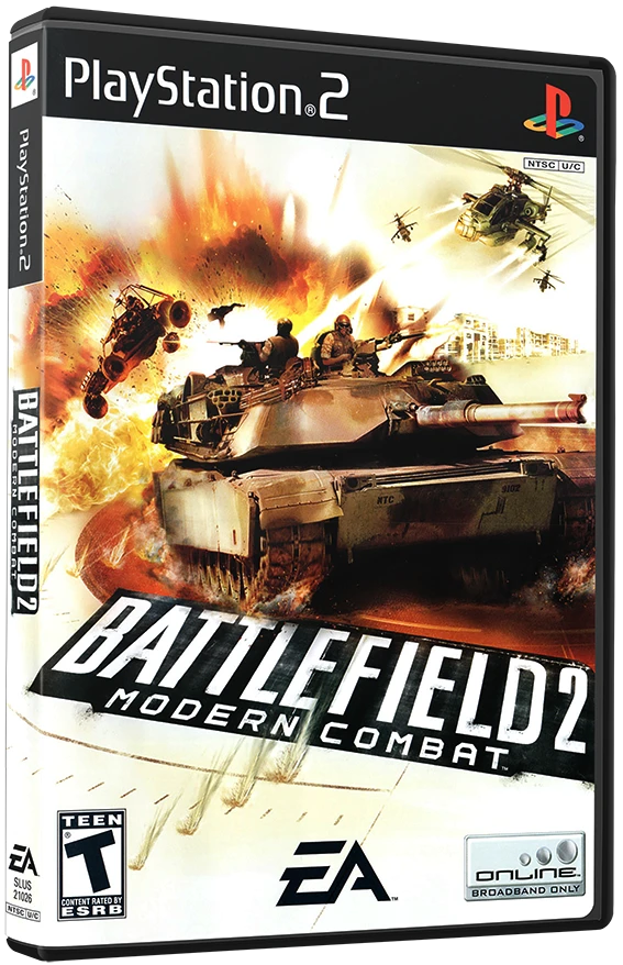 Battlefield 2 Modern Combat box art