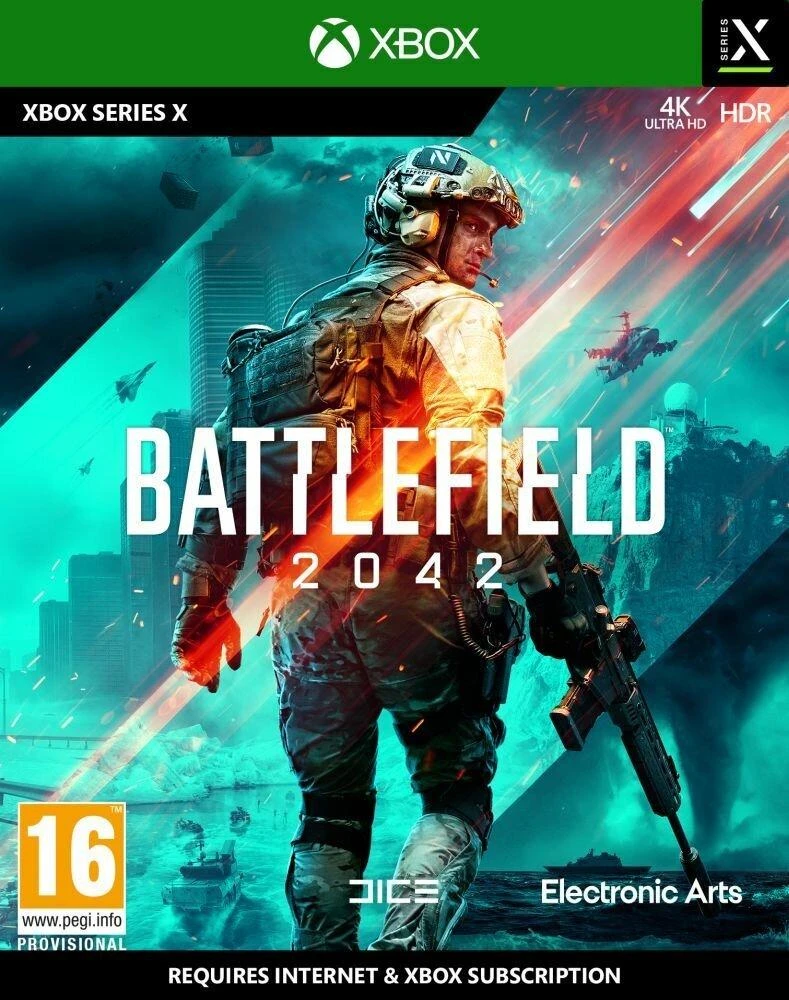 Battlefield 2042 box art