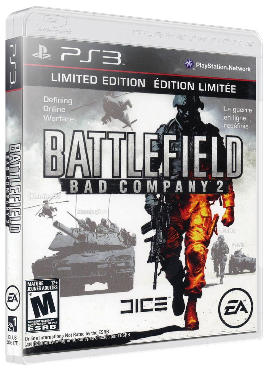 Battlefield: Bad Company 2 box art