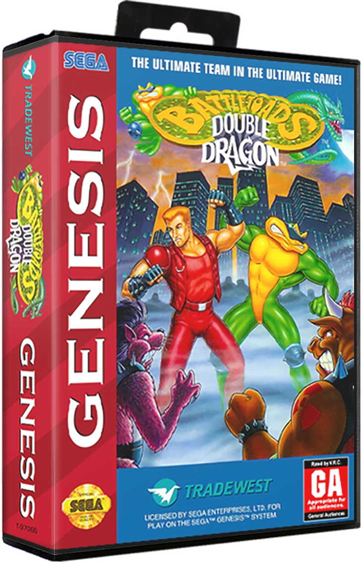 Battletoads and Double Dragon The Ultimate Team box art