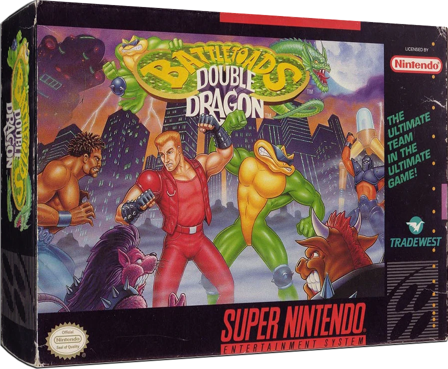 Battletoads and Double Dragon The Ultimate Team box art