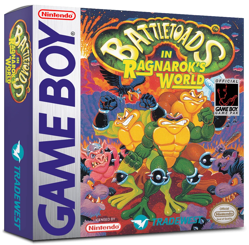 Battletoads in Ragnarok's World box art