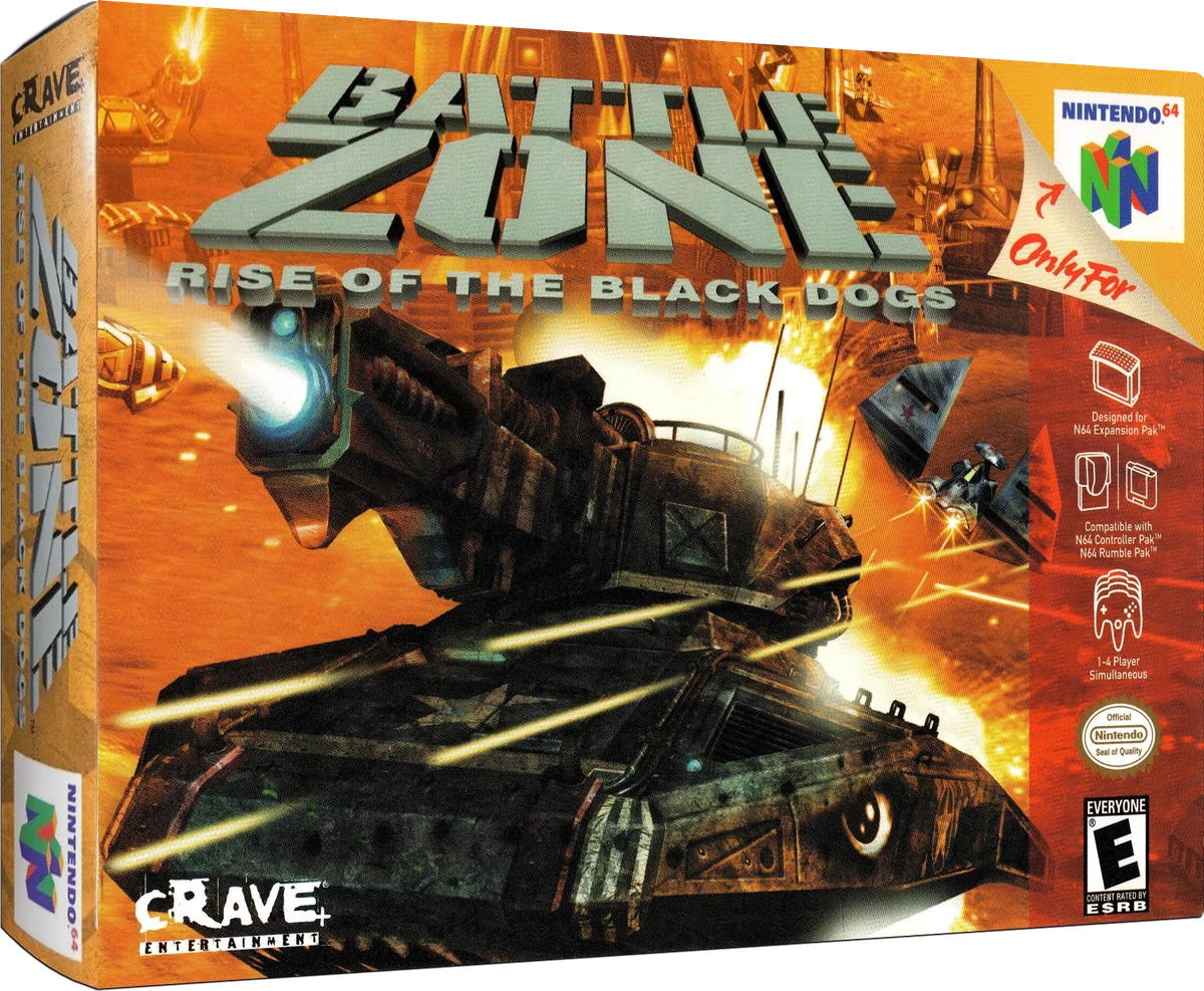 Battlezone: Rise of the Black Dogs box art