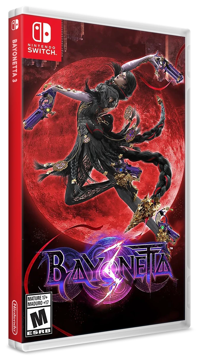 Bayonetta 3 box art