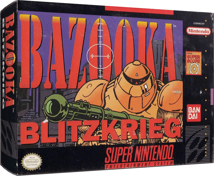 Bazooka Blitzkrieg box art