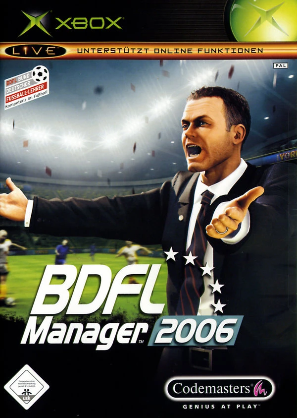 BDFL Manager 2006 box art