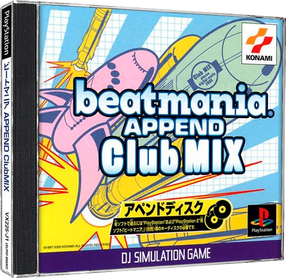 Beatmania Append Club Mix box art