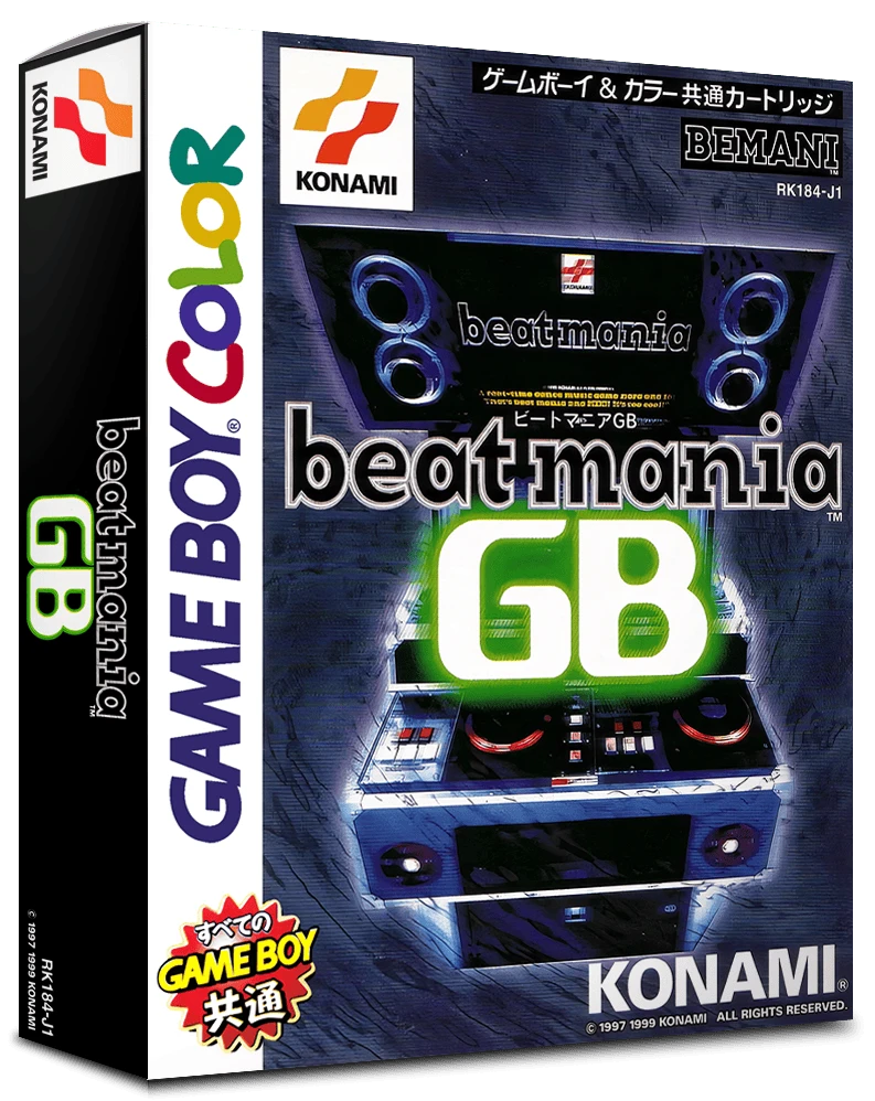 Beatmania GB box art