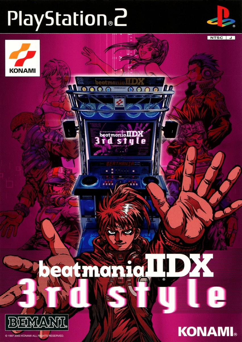BeatMania IIDX 3rd Style box art