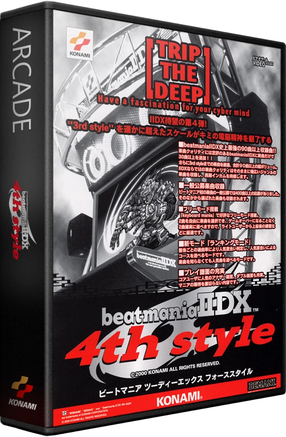 BeatMania IIDX 4th Style box art