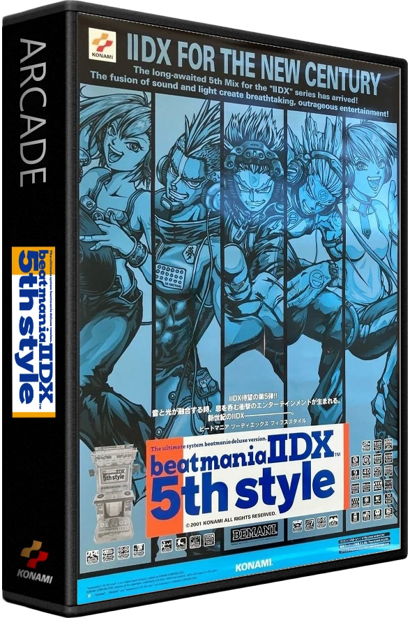 BeatMania IIDX 5th Style box art