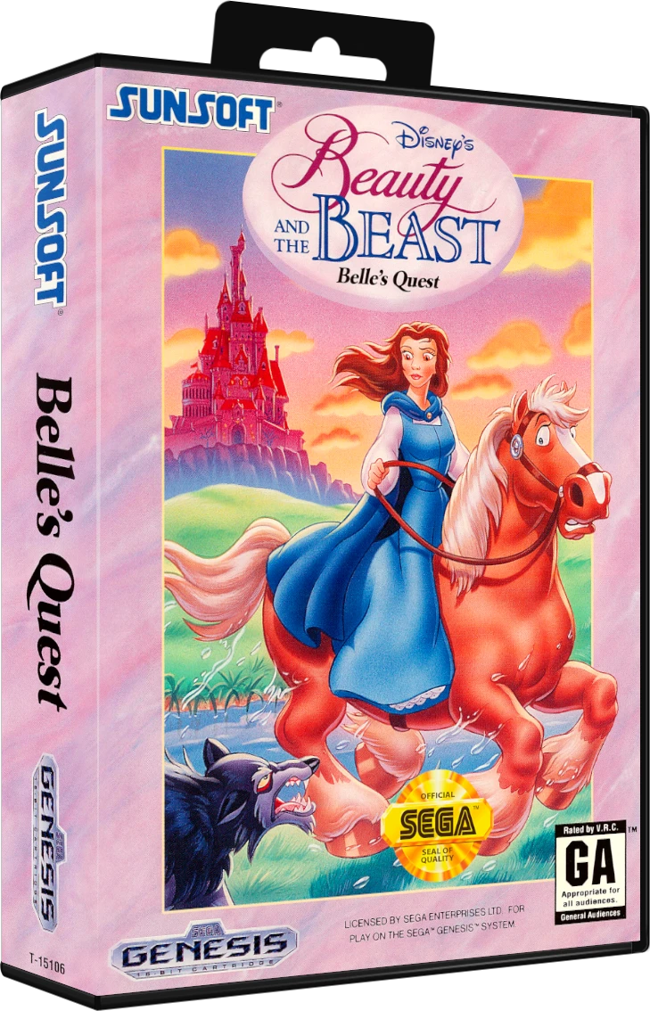 Beauty and the Beast: Belle's Quest box art