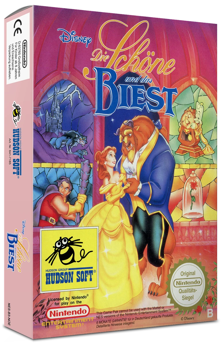 Beauty and the Beast box art