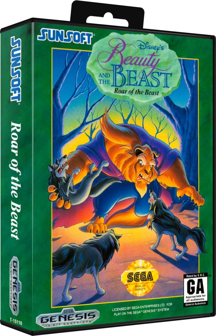 Beauty and the Beast: Roar of the Beast box art