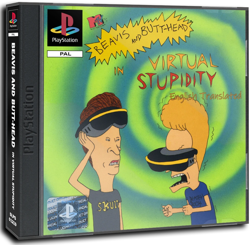 Beavis And Butt-Head In Virtual Stupidity box art