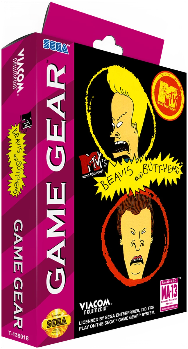Beavis and Butt-Head box art