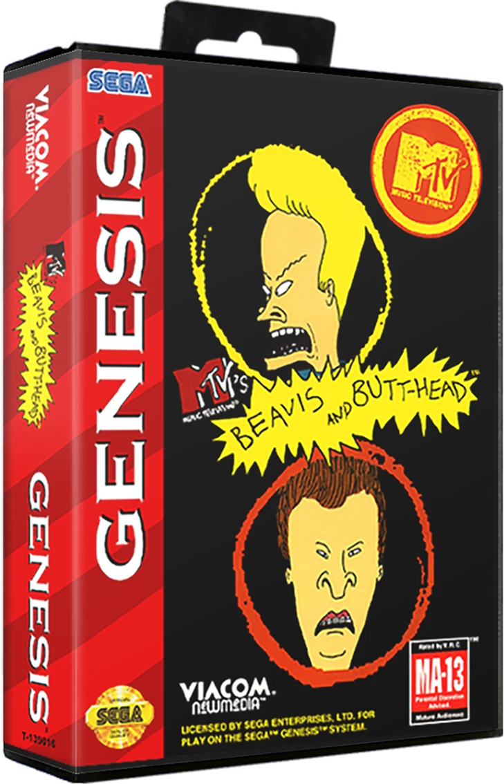 Beavis and Butt-head box art