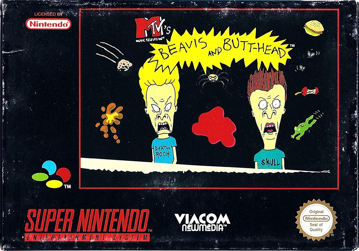 Beavis and Butthead box art