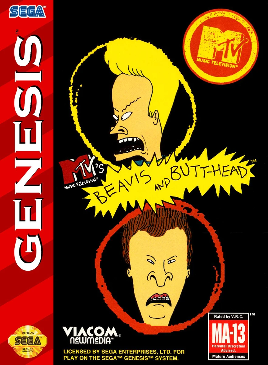 Beavis and Butthead box art