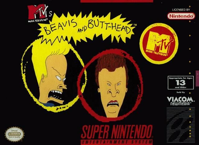 Beavis and Butthead box art