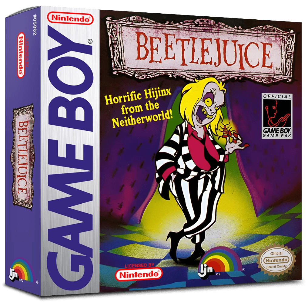 Beetlejuice box art