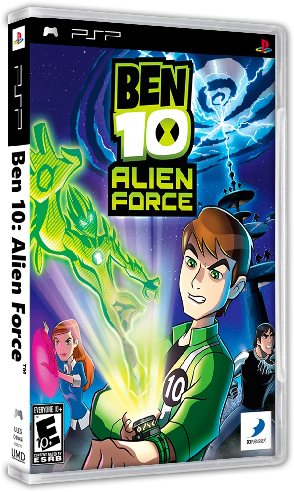 Ben 10 Alien Force box art