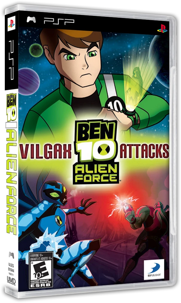 Ben 10: Alien Force: Vilgax Attacks box art