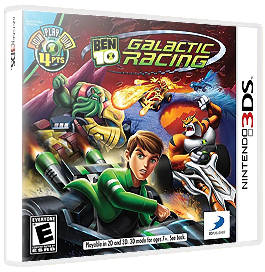 Ben 10: Galactic Racing box art