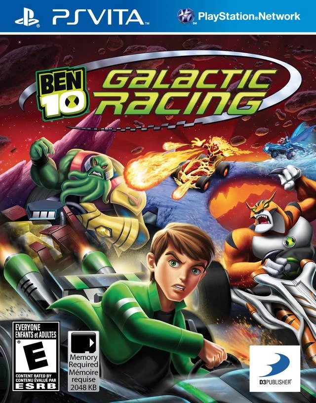 Ben 10: Galactic Racing box art