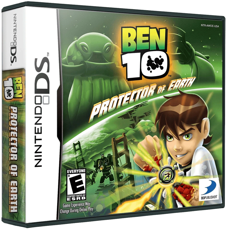 Ben 10 Protector of Earth box art