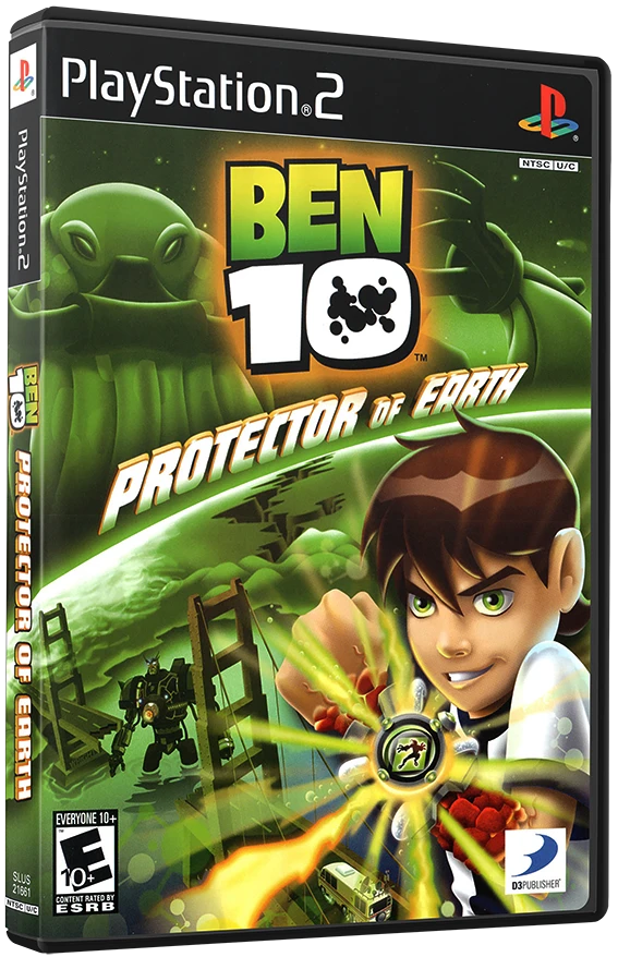 Ben 10 Protector of Earth box art