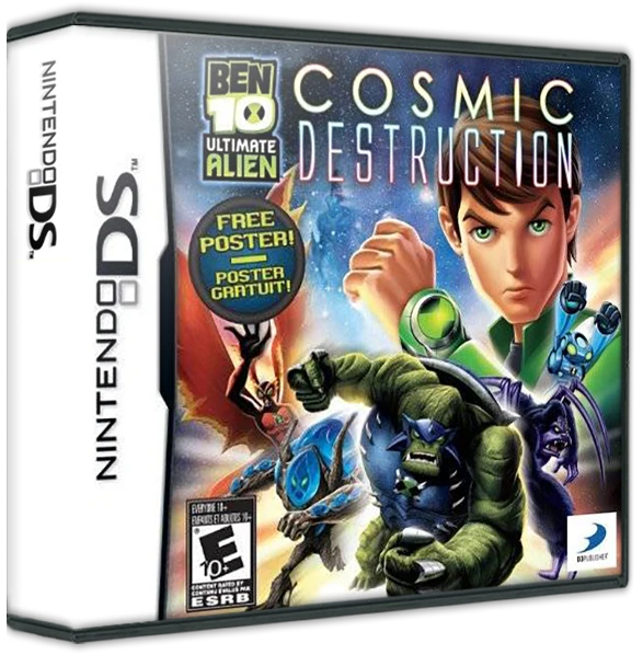 Ben 10: Ultimate Alien Cosmic Destruction box art