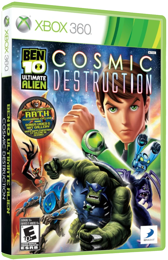 Ben 10 Ultimate Alien: Cosmic Destruction box art