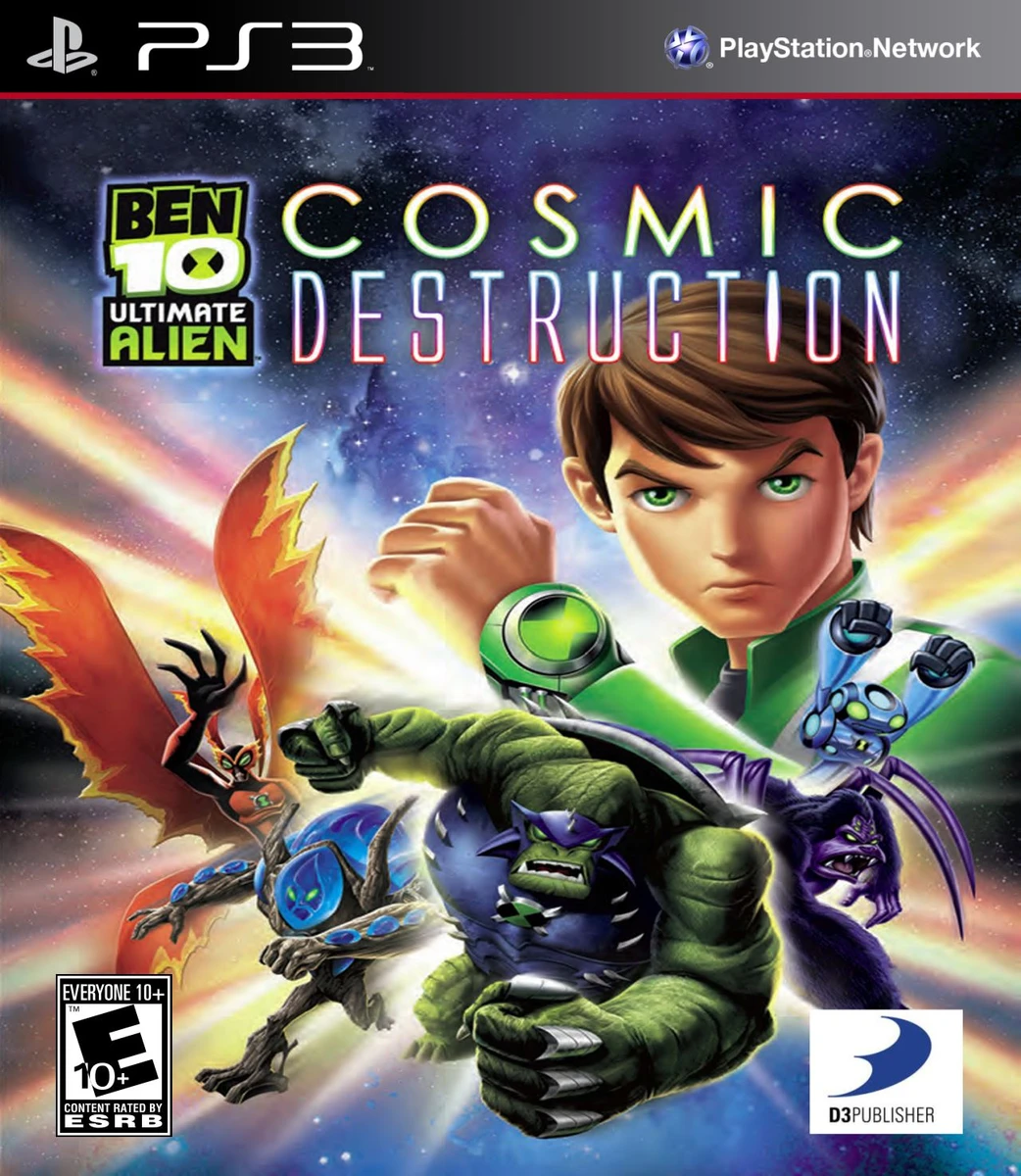 Ben 10: Ultimate Alien Cosmic Destruction box art