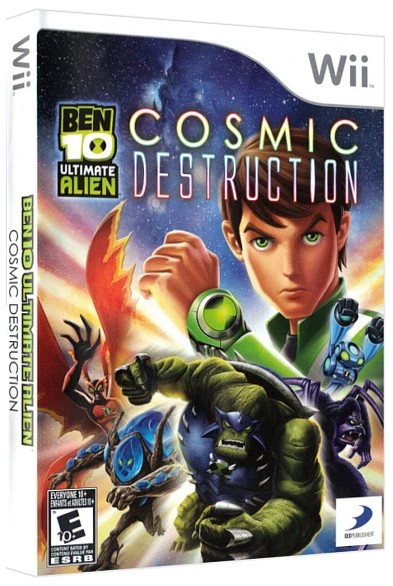 Ben 10: Ultimate Alien Cosmic Destruction box art