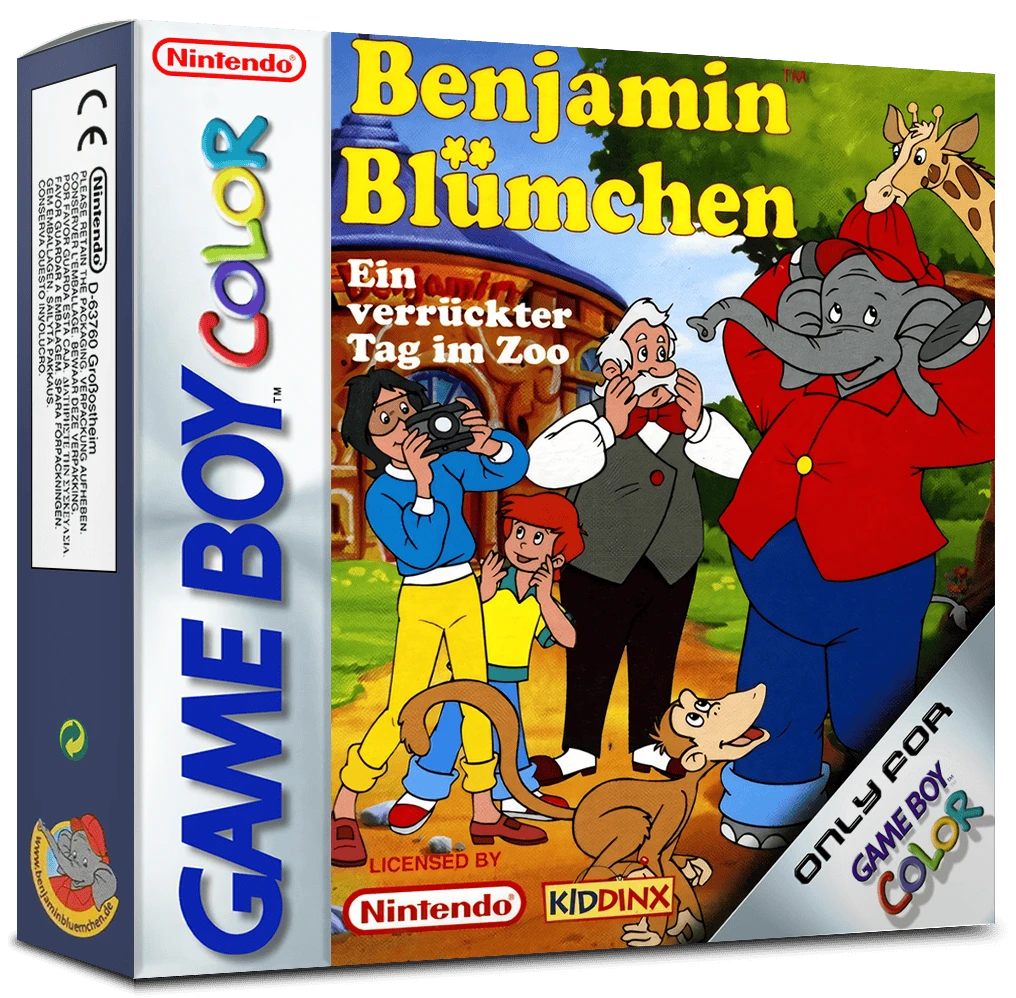 Benjamin Blumchen Ein Verruckter Tag im Zoo box art