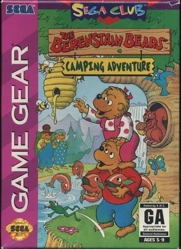 Berenstain Bears Camping Adventures box art