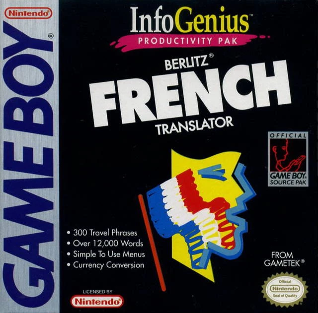 Berlitz French Translator box art