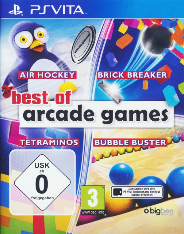 Best of Arcade Games box art